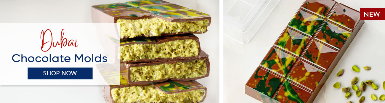 Dubai Chocolate Molds