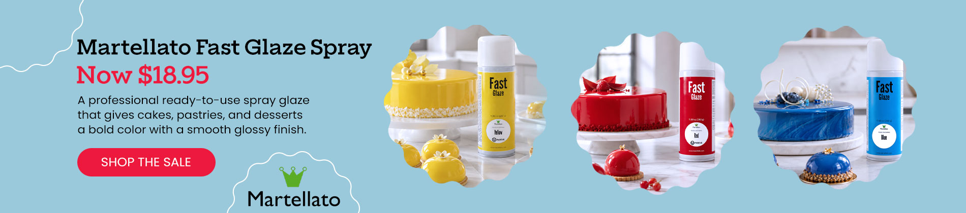 Martellato Glaze Spray Sale
