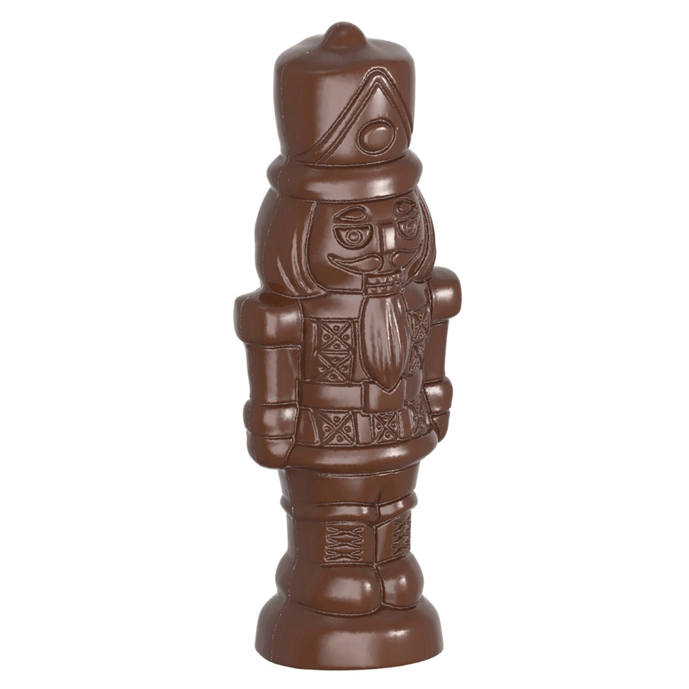 Chocolate World Nutcracker Polycarbonate Chocolate Mold, 6 Cavities