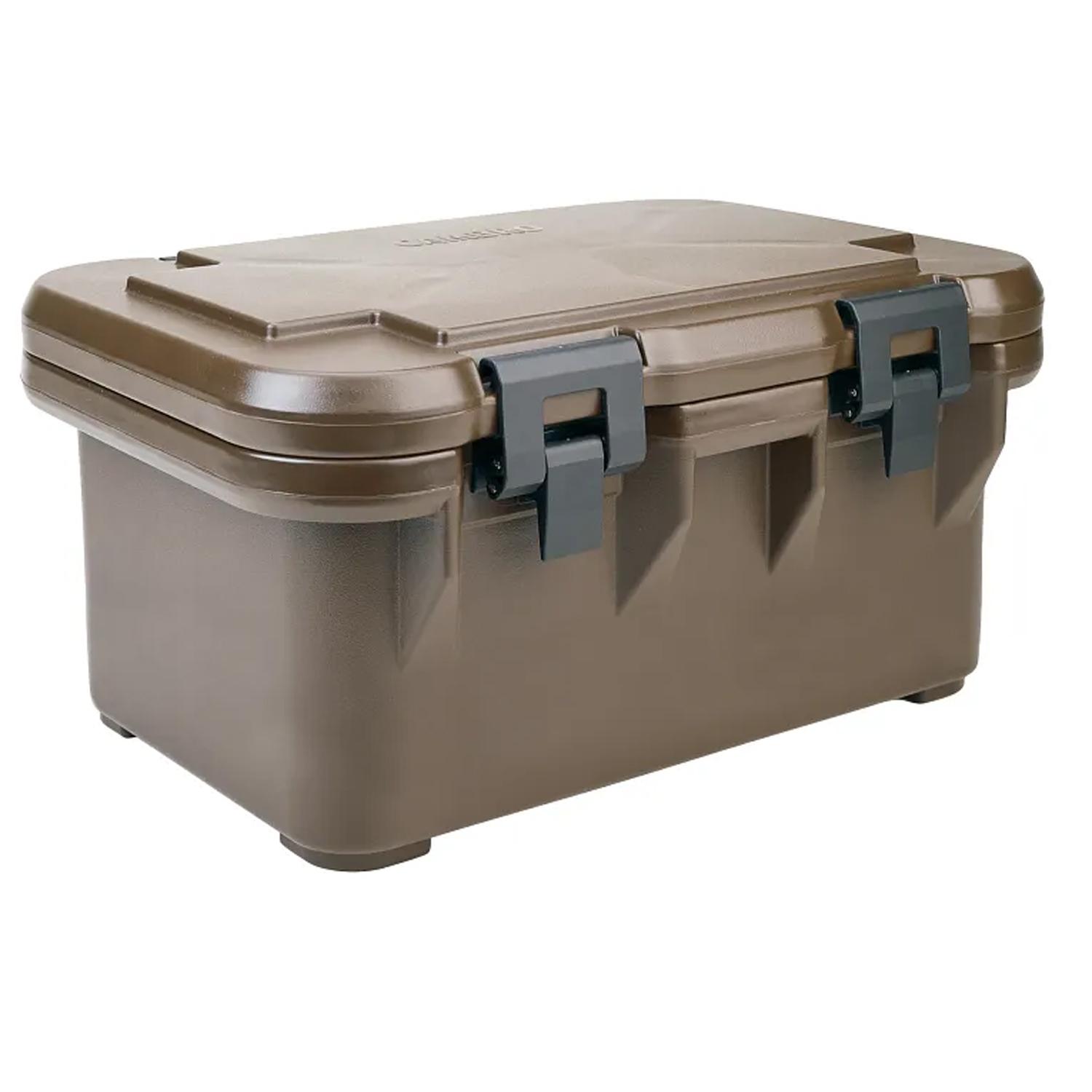 Cambro UPCS180 Insulated Food-Pan Carrier: Holds One Full-Size 8'' Deep Pan, Dark Brown