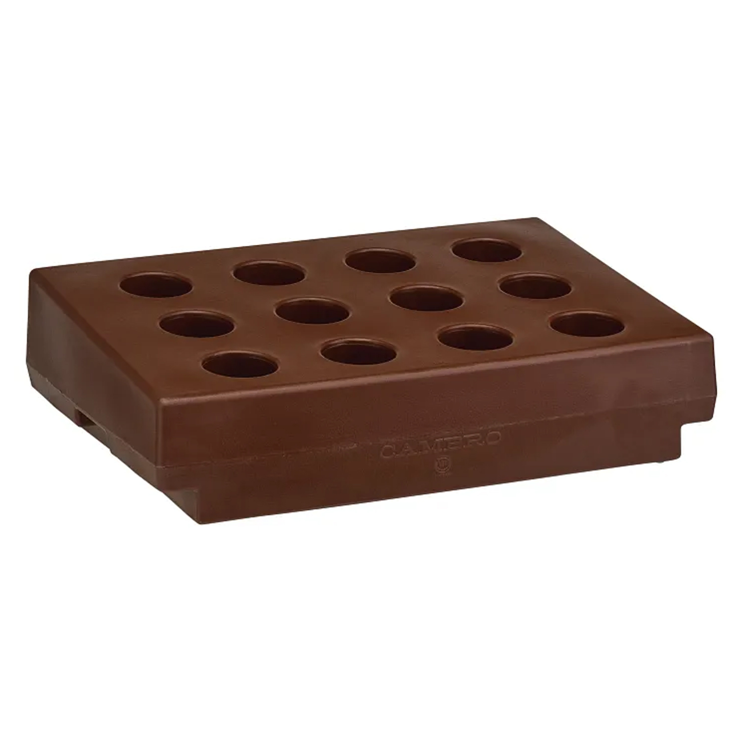 Cambro CR12 Tray & Dish Cart - CUTLERY RACK ONLY, Dark Brown