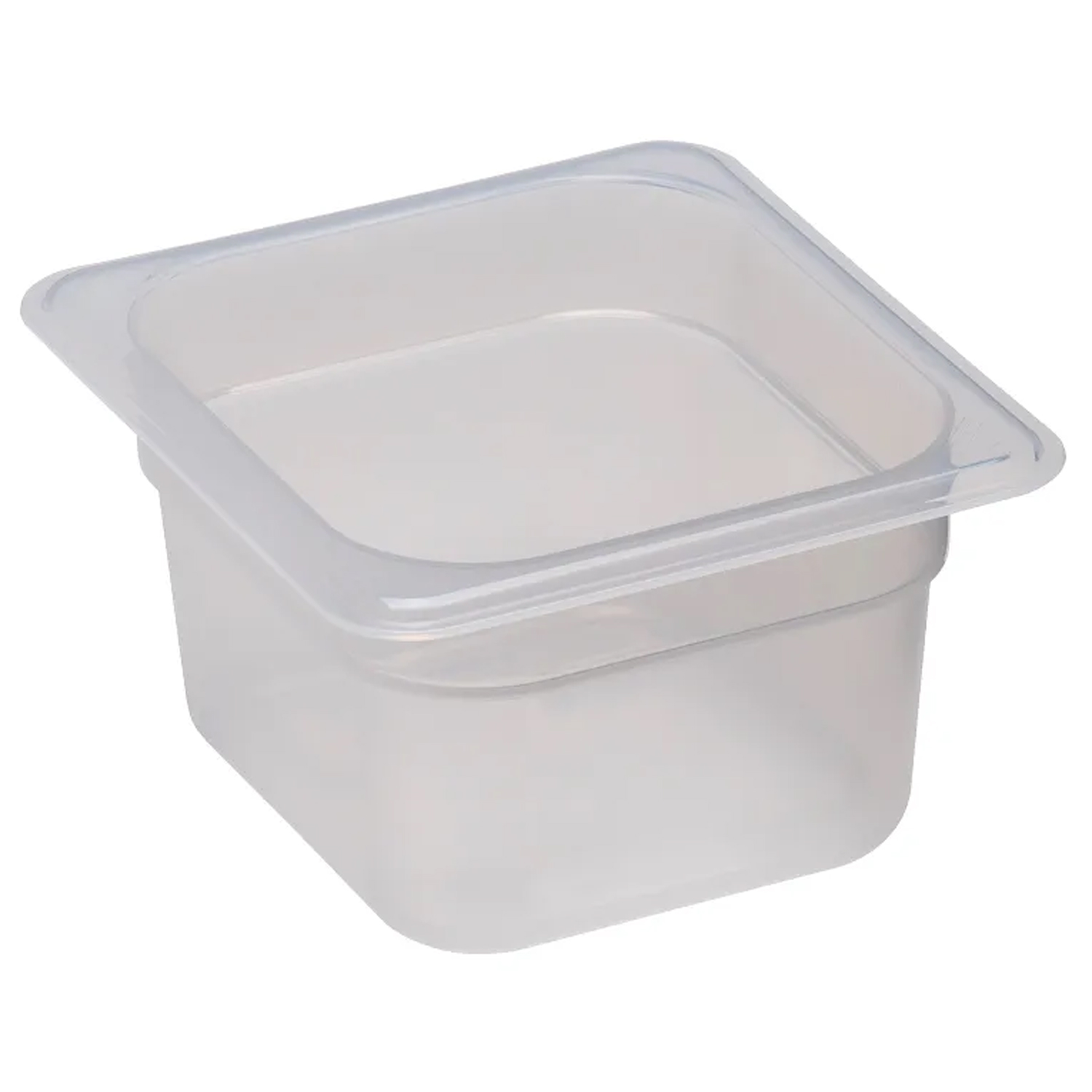 Cambro Translucent Food Pan, One Sixth Size (6" x 7") x 4" Deep