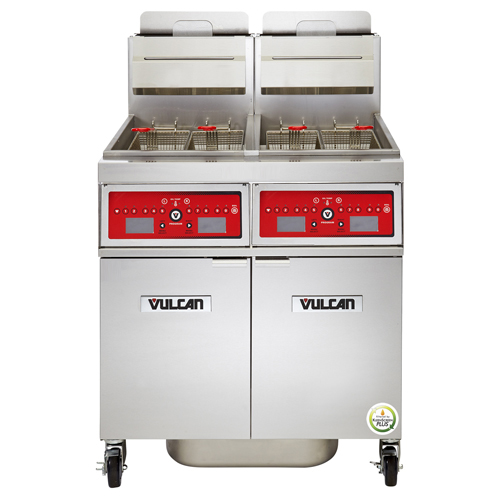 Vulcan Freestanding Natural Gas Fryer, 170 lb. Oil Cap. w/ Programmable Computer Control