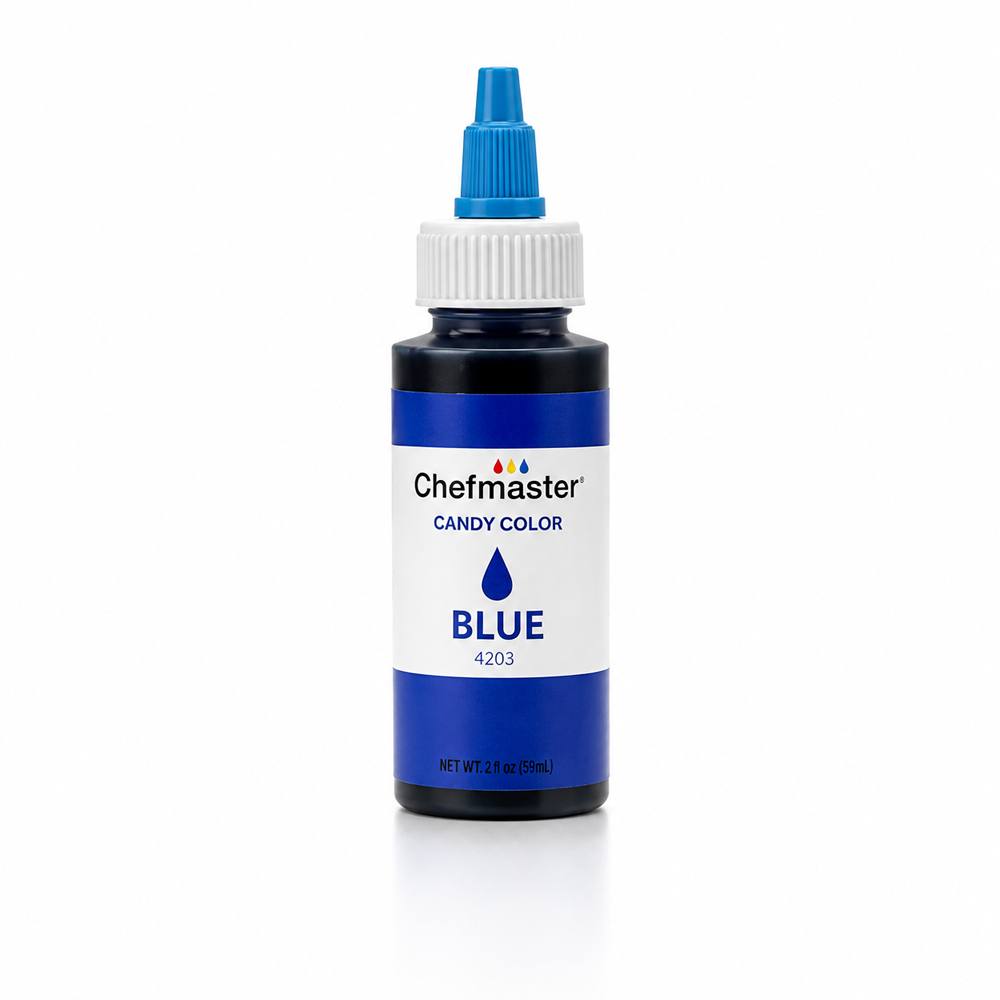 Chefmaster Blue Liquid Candy Color, 2 Oz 