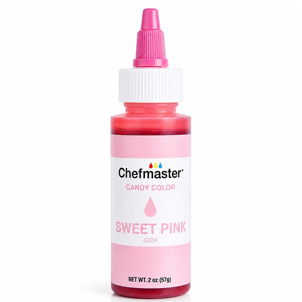 Chefmaster Sweet Pink Candy Color, 2 oz.