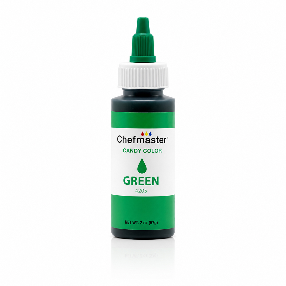 Chefmaster Green Liquid Candy Color, 2 Oz 