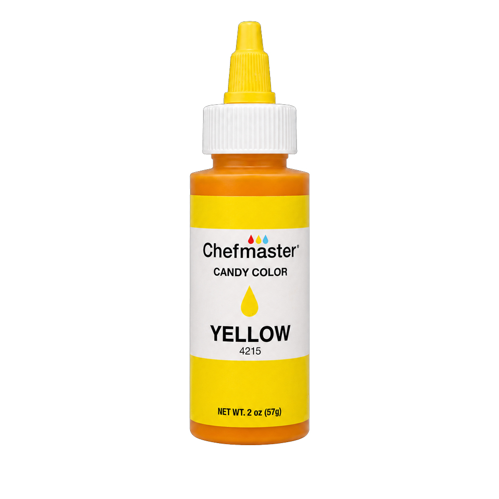Chefmaster Yellow Liquid Candy Color, 2 Oz 