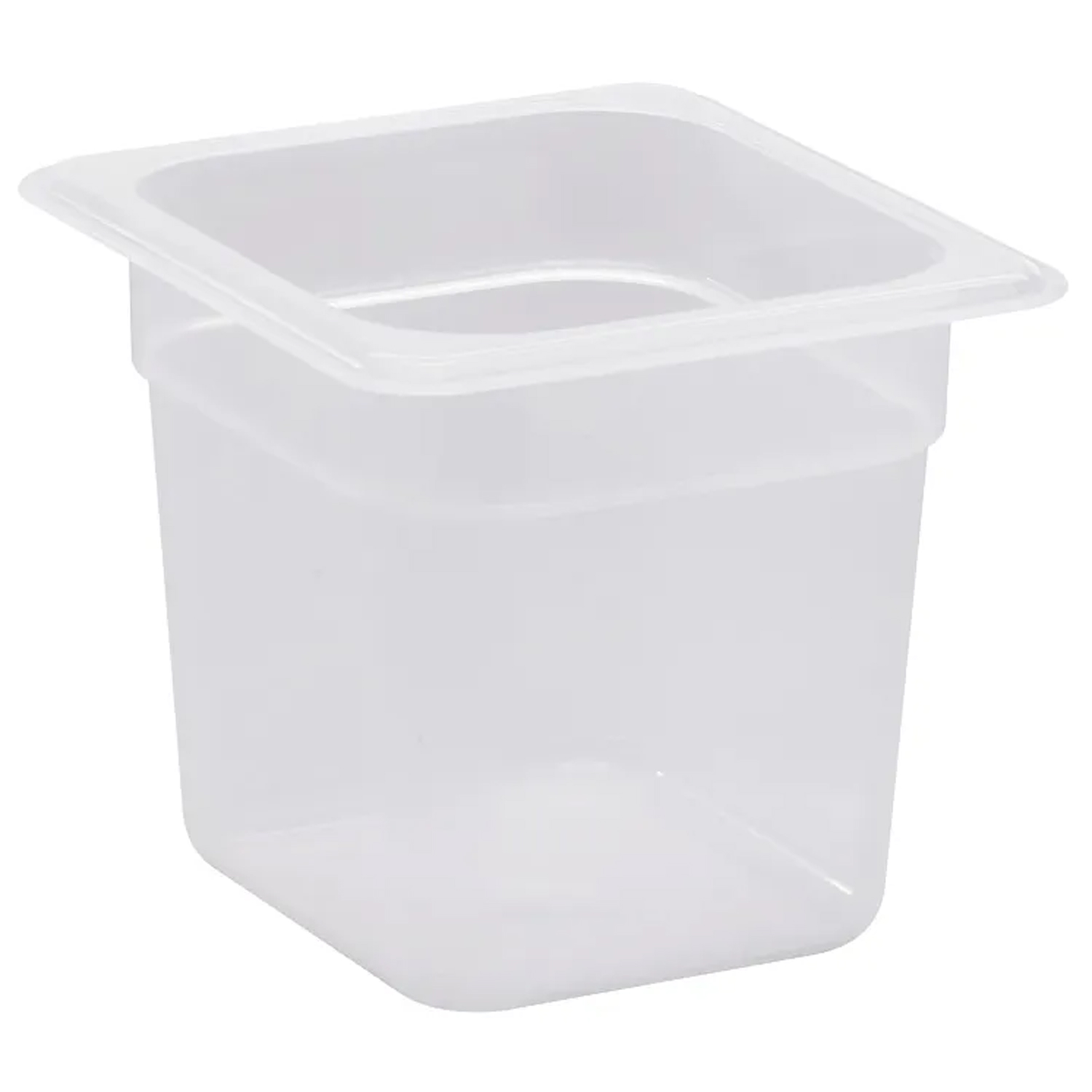 Cambro Translucent Food Pan, One Sixth Size (6" x 7") x 6" Deep