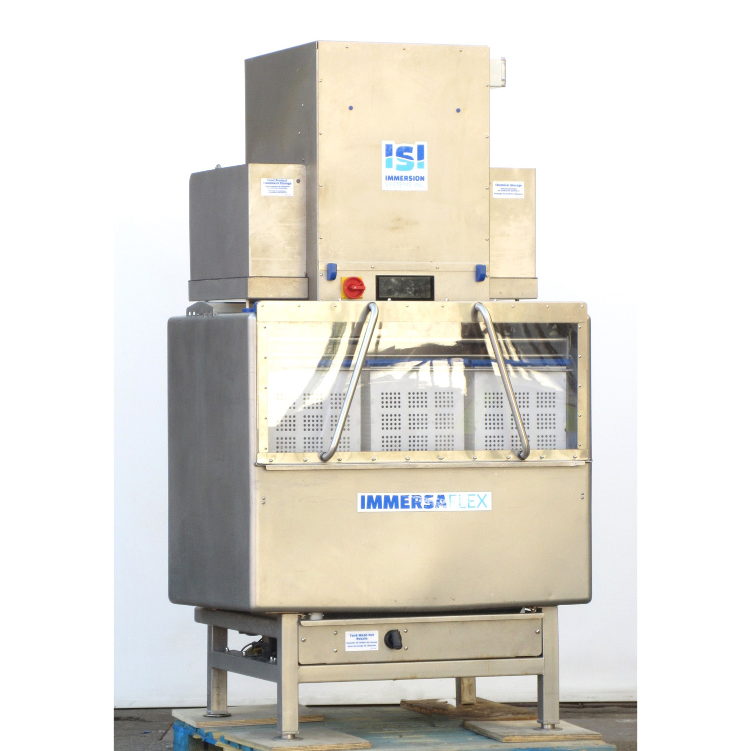 ImmersaFlex IF1-42-38-H-Q Fruit & Vegetable Washer, Used Excellent Condition 