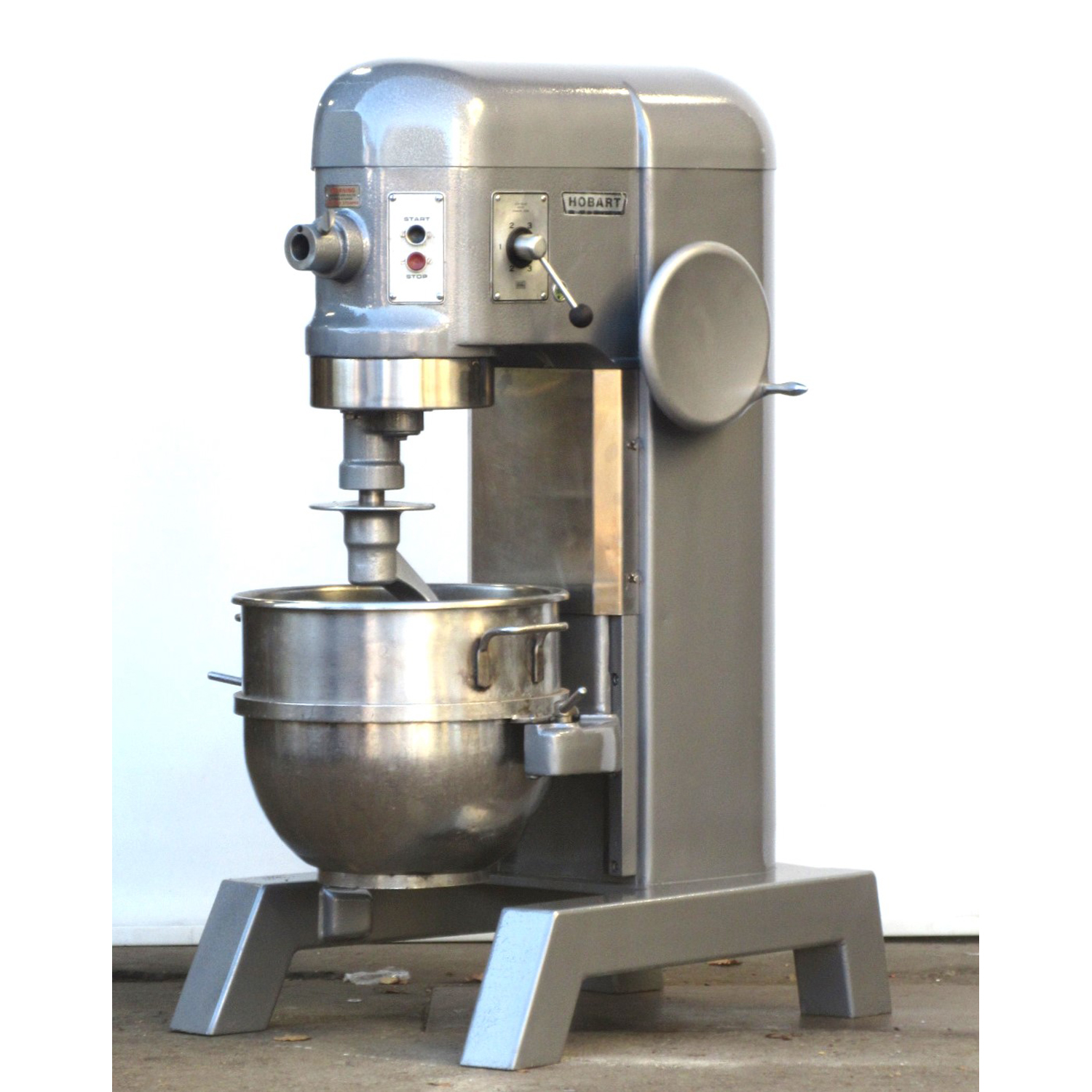 Hobart H600 60 Qt Mixer Bowl And 2 Attachments Included, Used Excellent Condition