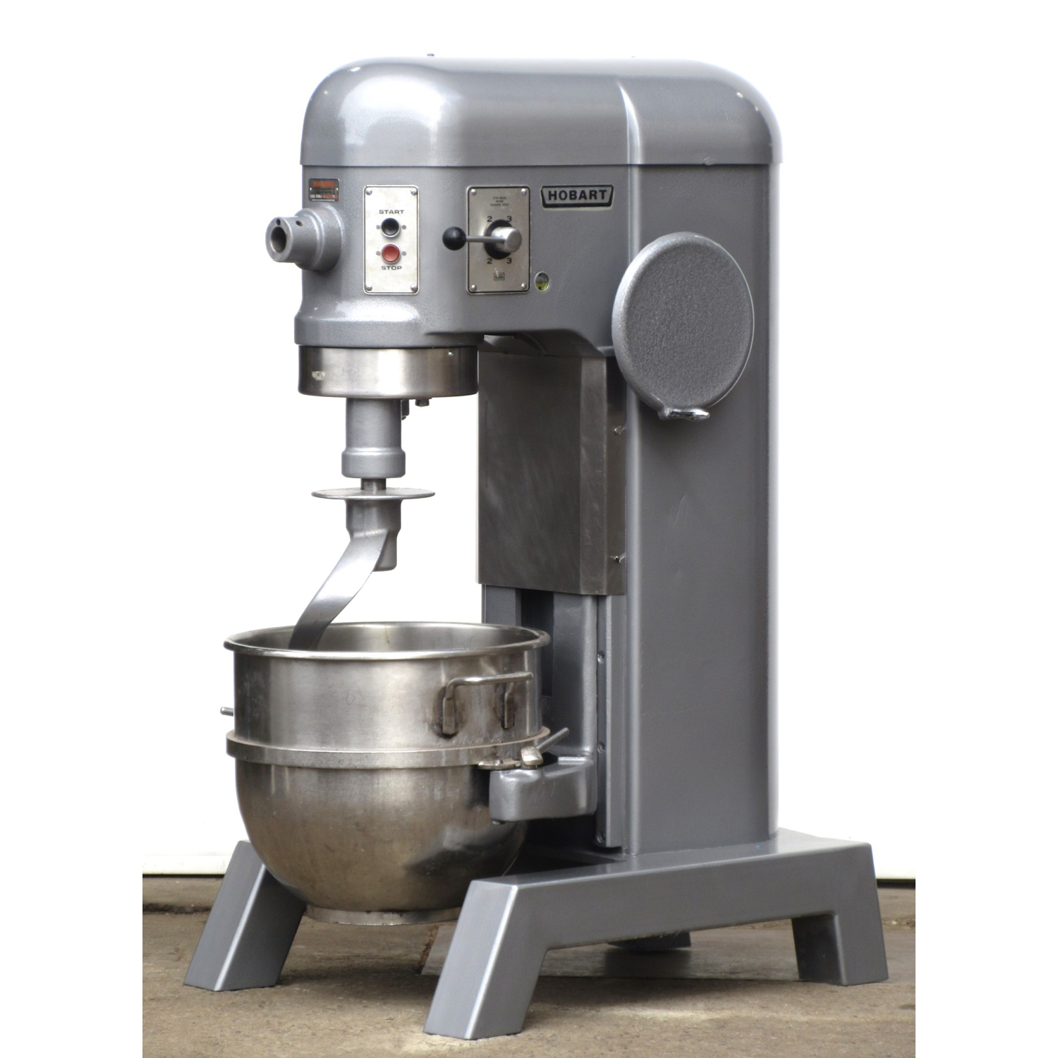 Hobart H600 60 Qt Mixer Bowl And 2 Attachments Included, Used Excellent Condition