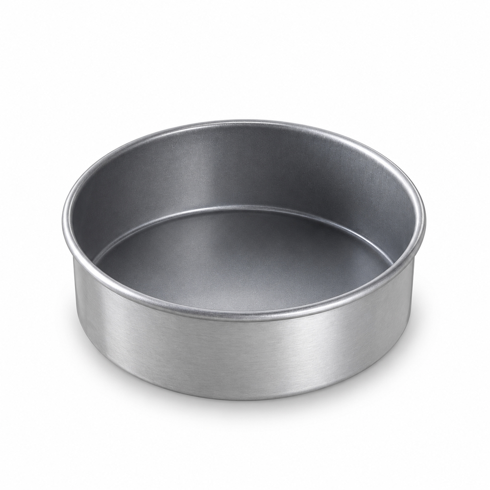 Chicago Metallic Round Aluminized Steel Cake Pan, 6" x 2" Deep - Case of 12