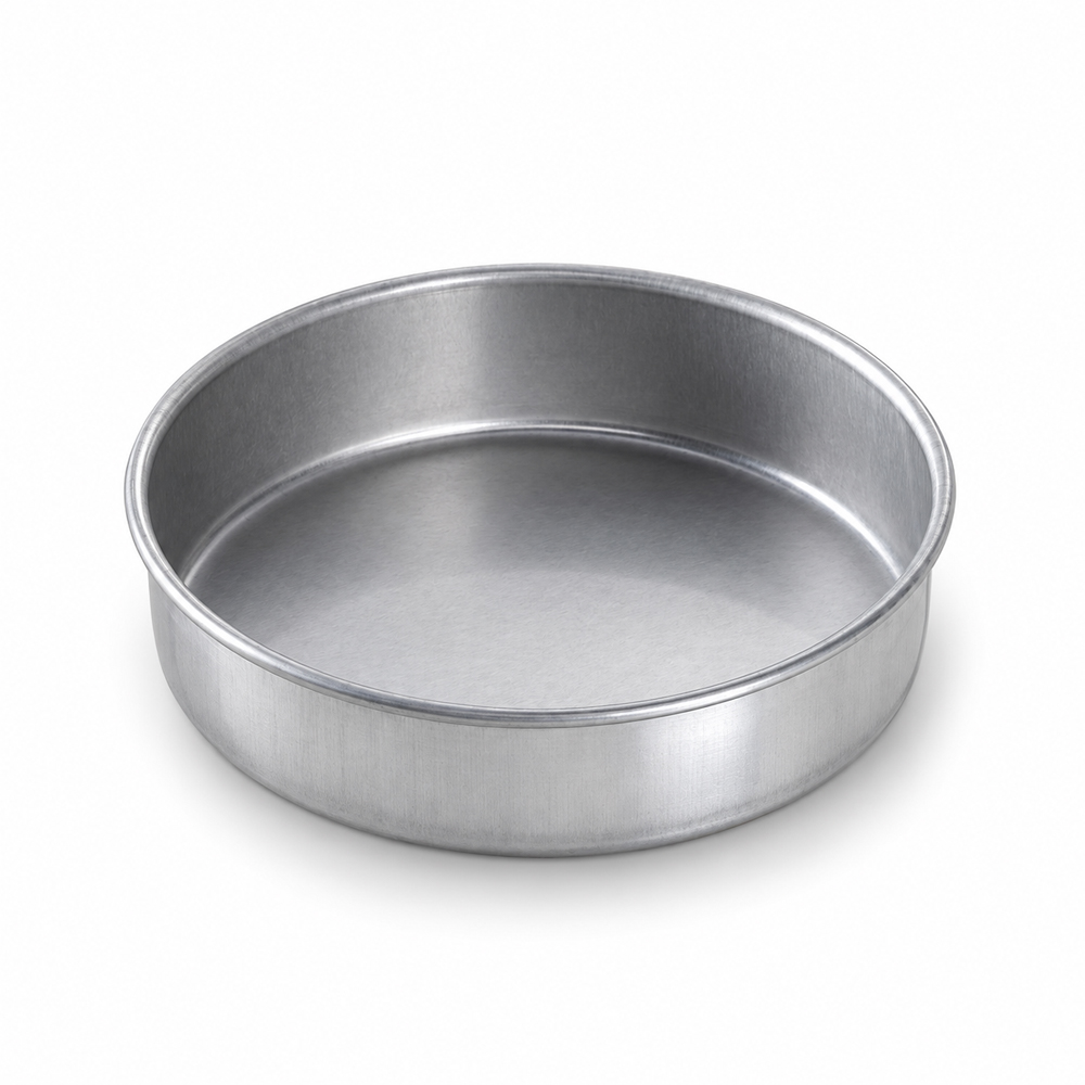 Chicago Metallic Round Aluminized Steel Cake Pan, 6" x 1-1/2" Deep - Case of 12