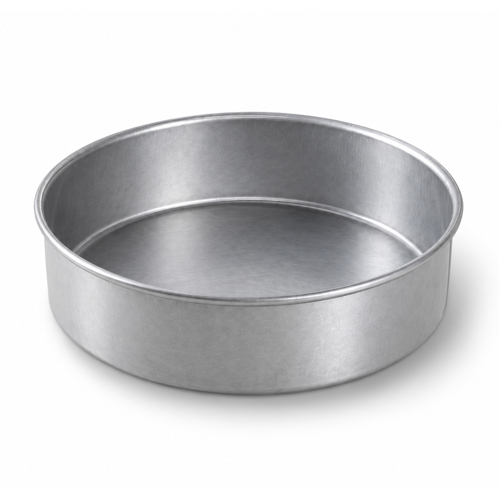 Chicago Metallic Round Aluminized Steel Cake Pan, 7" x 2" Deep - Case of 12