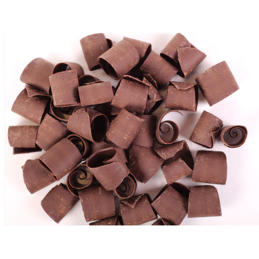 Dobla Jumbo Dark Chocolate Curls, 5.5 lbs 