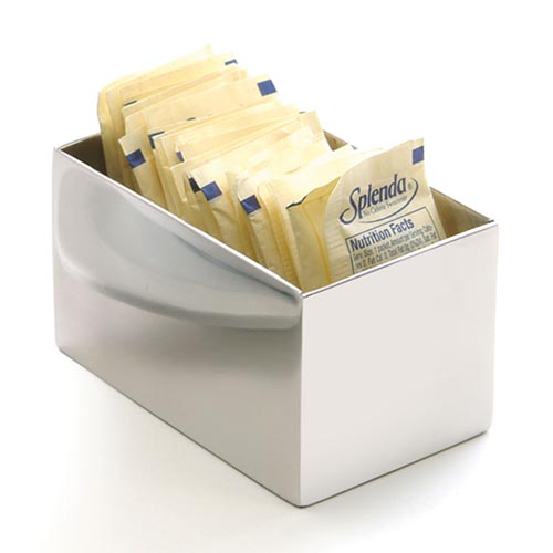 Eastern Tabletop Sugar Packet Holder, Stainless Steel