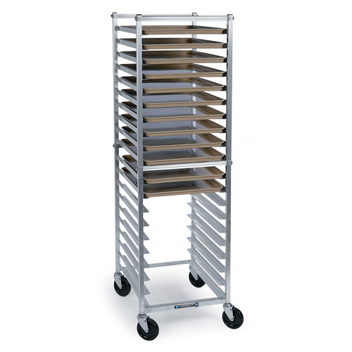 Lakeside Aluminum Pan & Tray Rack KD Unassembled, 20 Pan Cap.