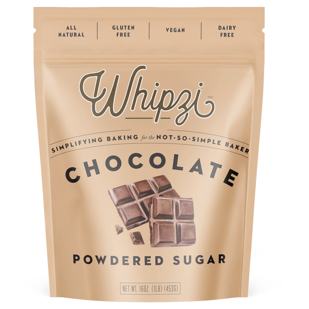 Whipzi Chocolate Flavor Powdered Sugar, 16 oz.