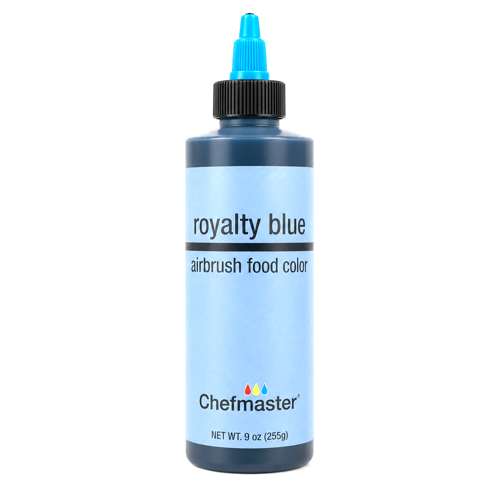 Chefmaster Royalty Blue Airbrush Color, 9 oz.