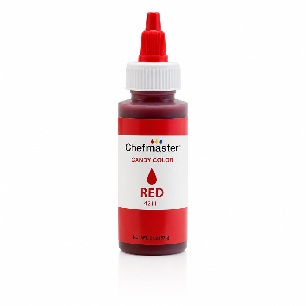 Chefmaster Red Liquid Candy Color, 2 Oz