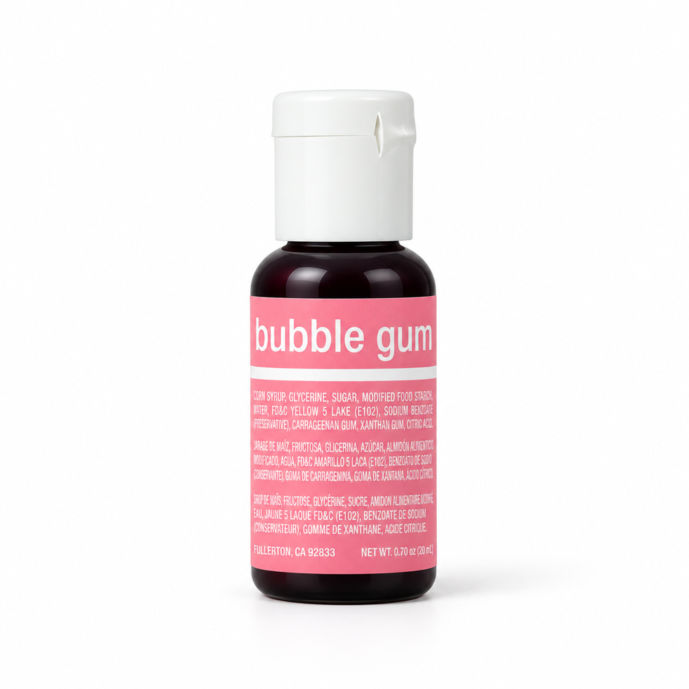 Chefmaster Bubble Gum Liqua Gel Food Coloring, 0.7 oz.