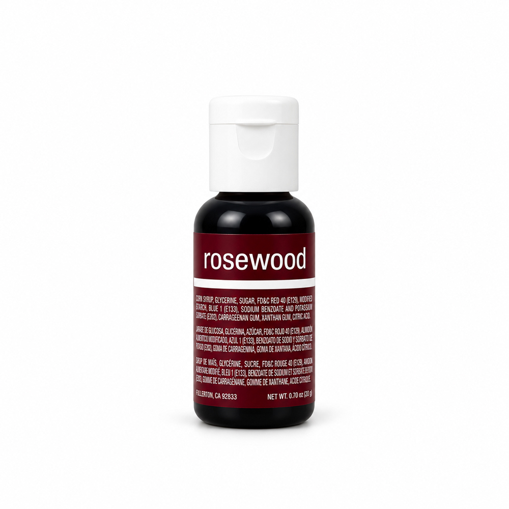 Chefmaster Rosewood Liqua Gel Food Coloring, 0.7 oz.