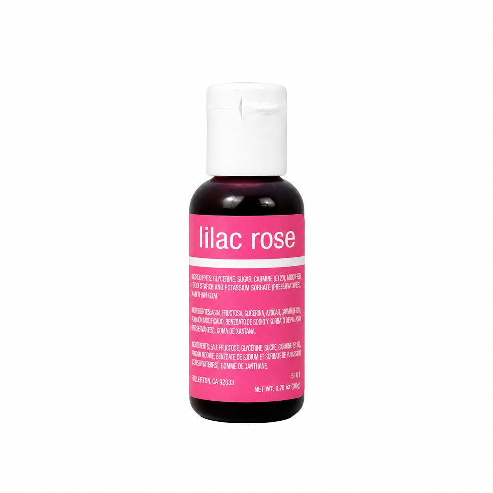 Chefmaster Lilac Rose Liqua Gel Food Coloring, 0.7 oz.