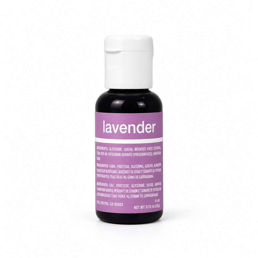Chefmaster Lavender Liqua Gel Food Coloring, 0.70 oz.