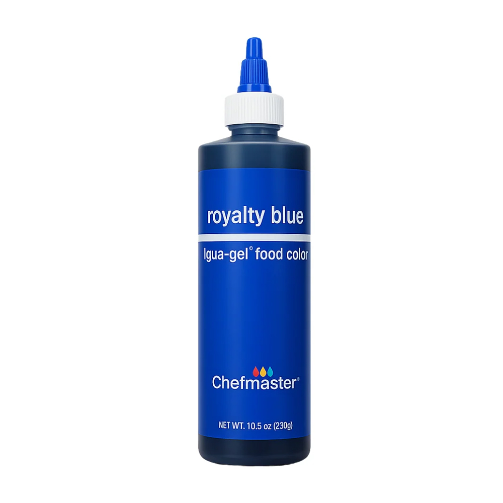Chefmaster Royalty Blue Liqua Gel Food Coloring, 10.5 oz.