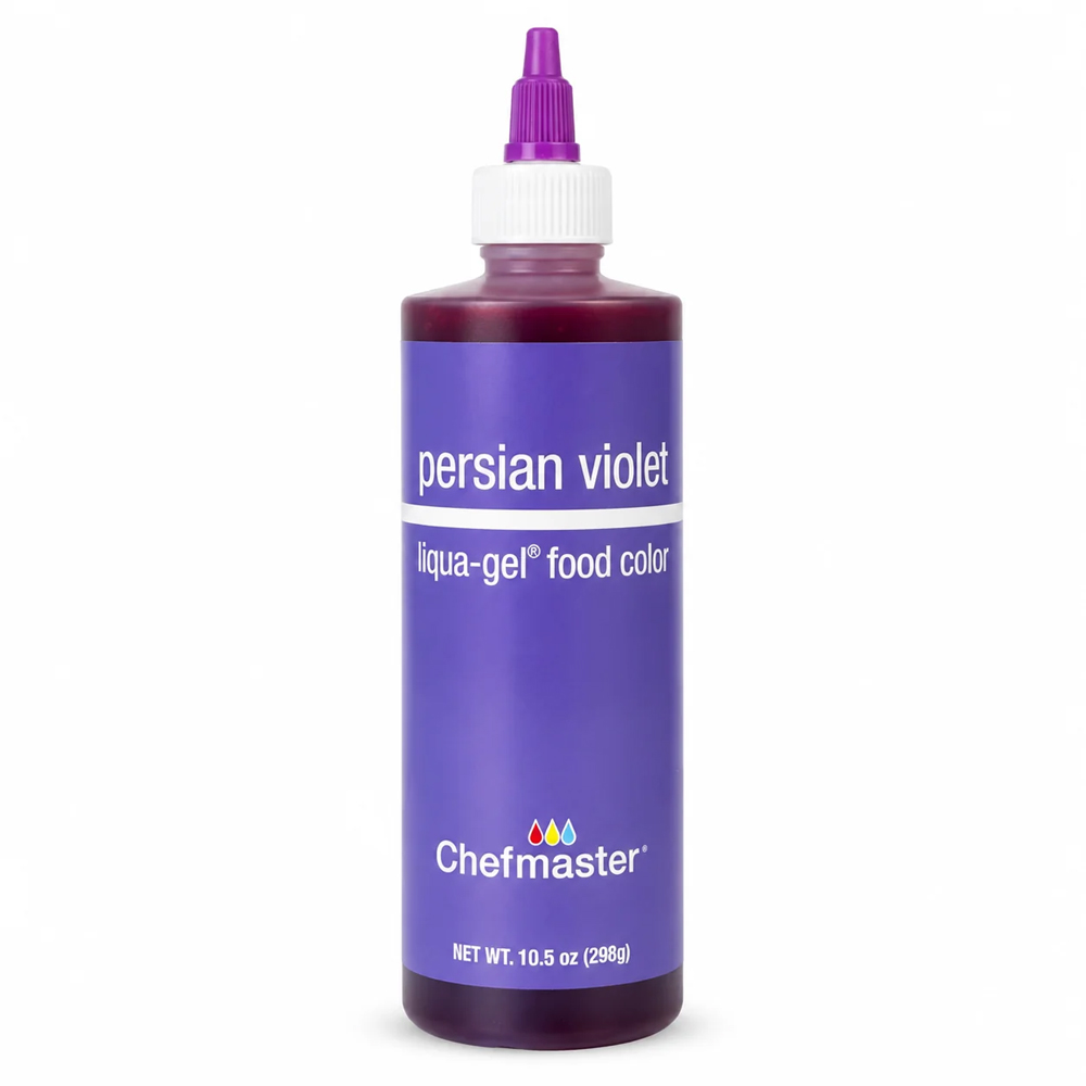 Chefmaster Persian Violet Liqua Gel Food Coloring, 10.5 oz.