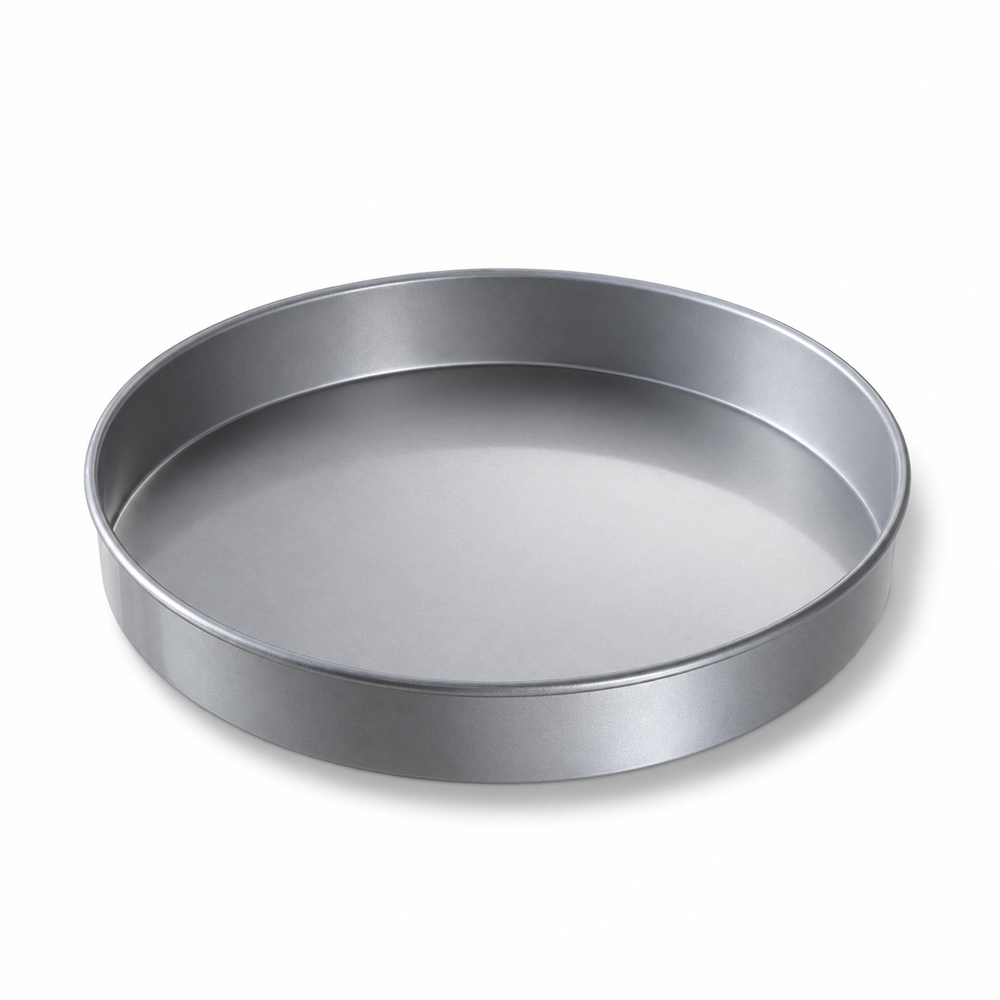 Chicago Metallic Round Aluminized Steel Cake Pan, 14" x 2" Deep - Case of 6