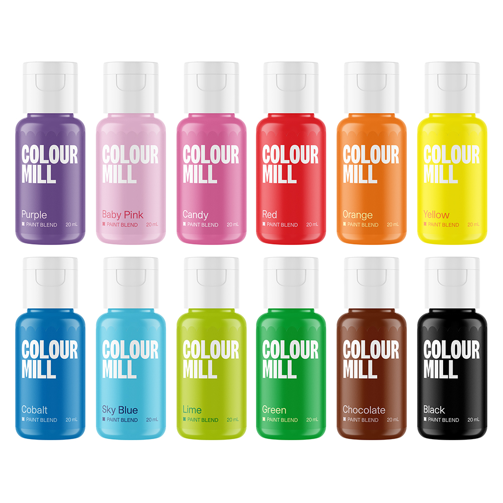 Colour Mill Kickstarter Paint Blend Pack, 20ml. - Pack of 12