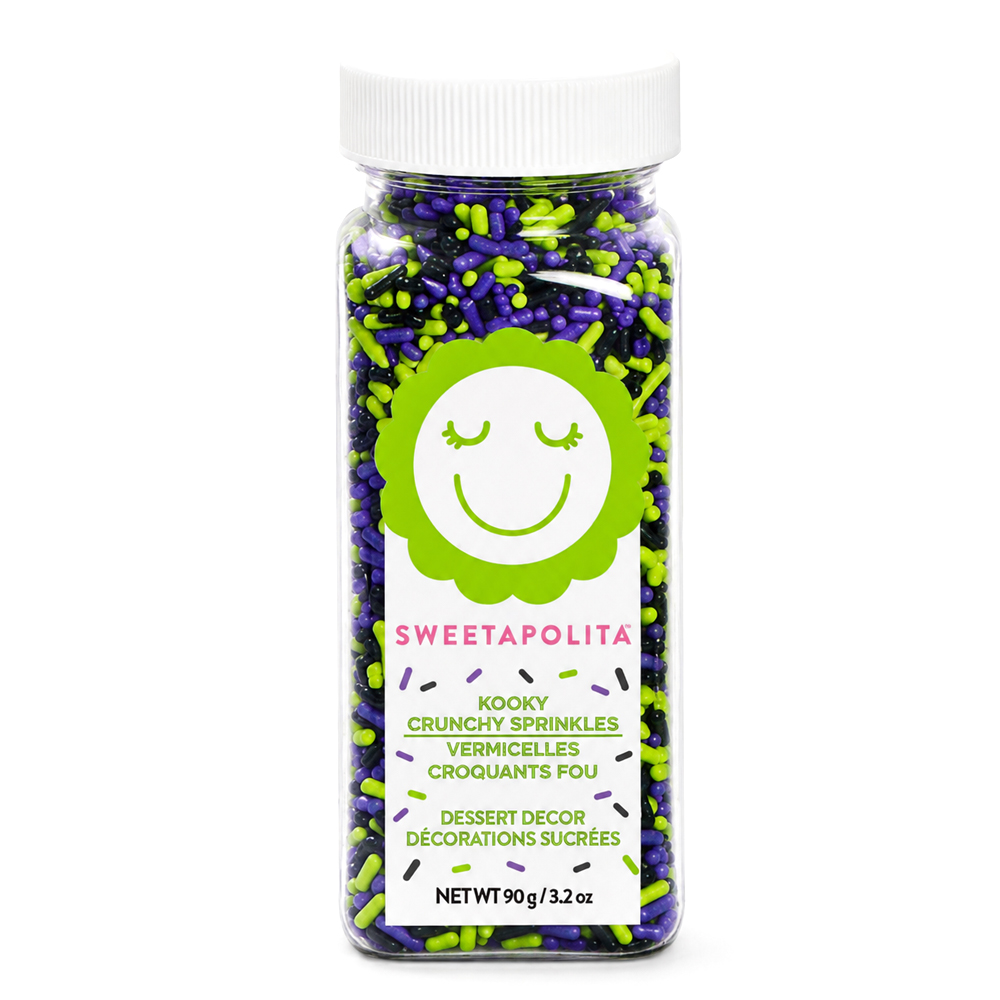 Sweetapolita Kooky Crunchy Sprinkles, 3.2 oz.