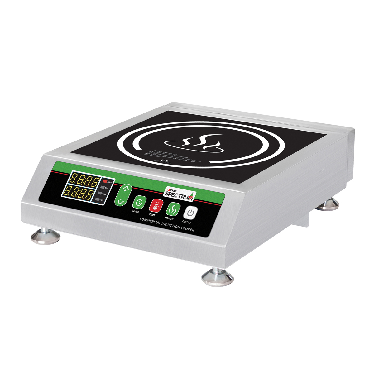Winware by Winco EICS-18 Commercial Countertop Electric Induction Cooker, Used Like New