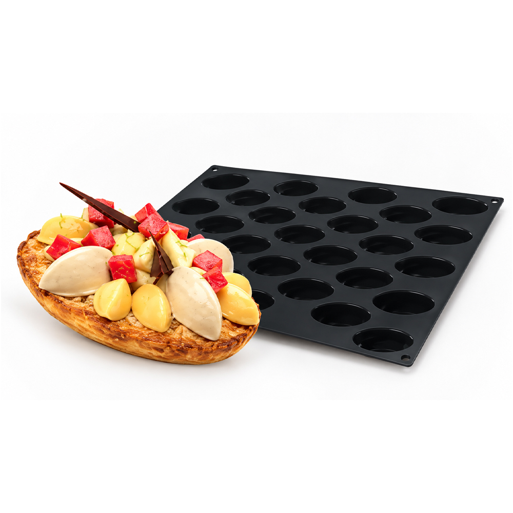 Flexipan Origine Quenelles Mold, 32 Cavities