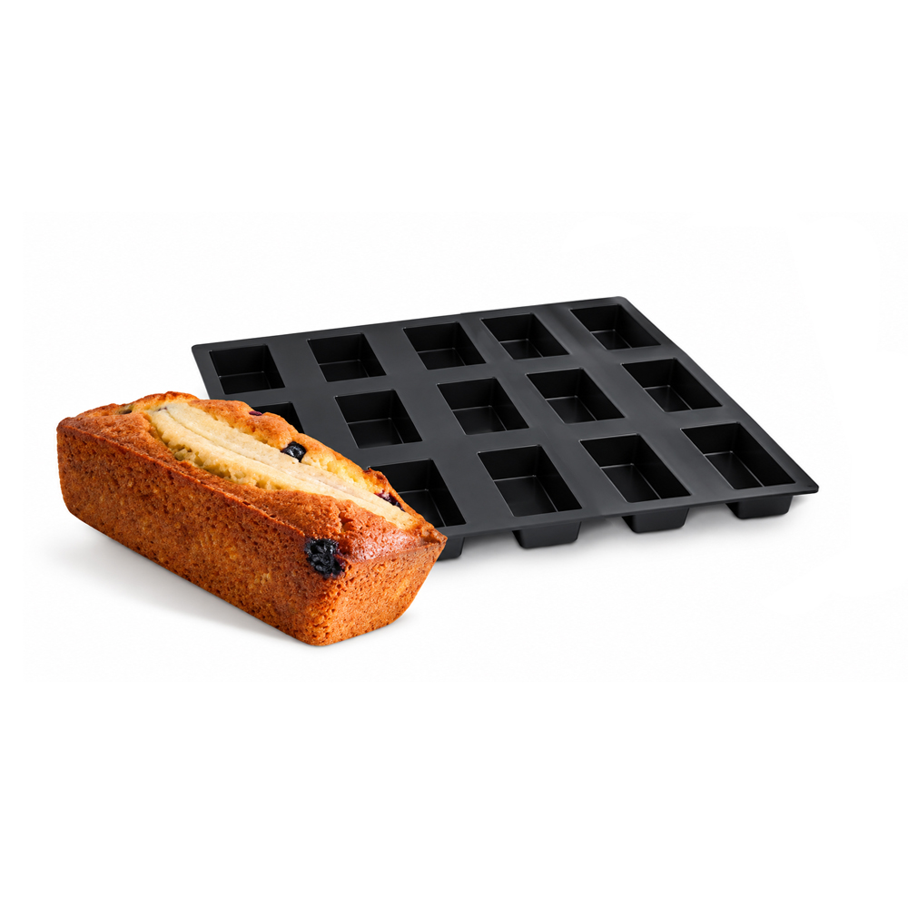 Flexipan Origine Cakes L Rectangle Mold, 20 Cavities