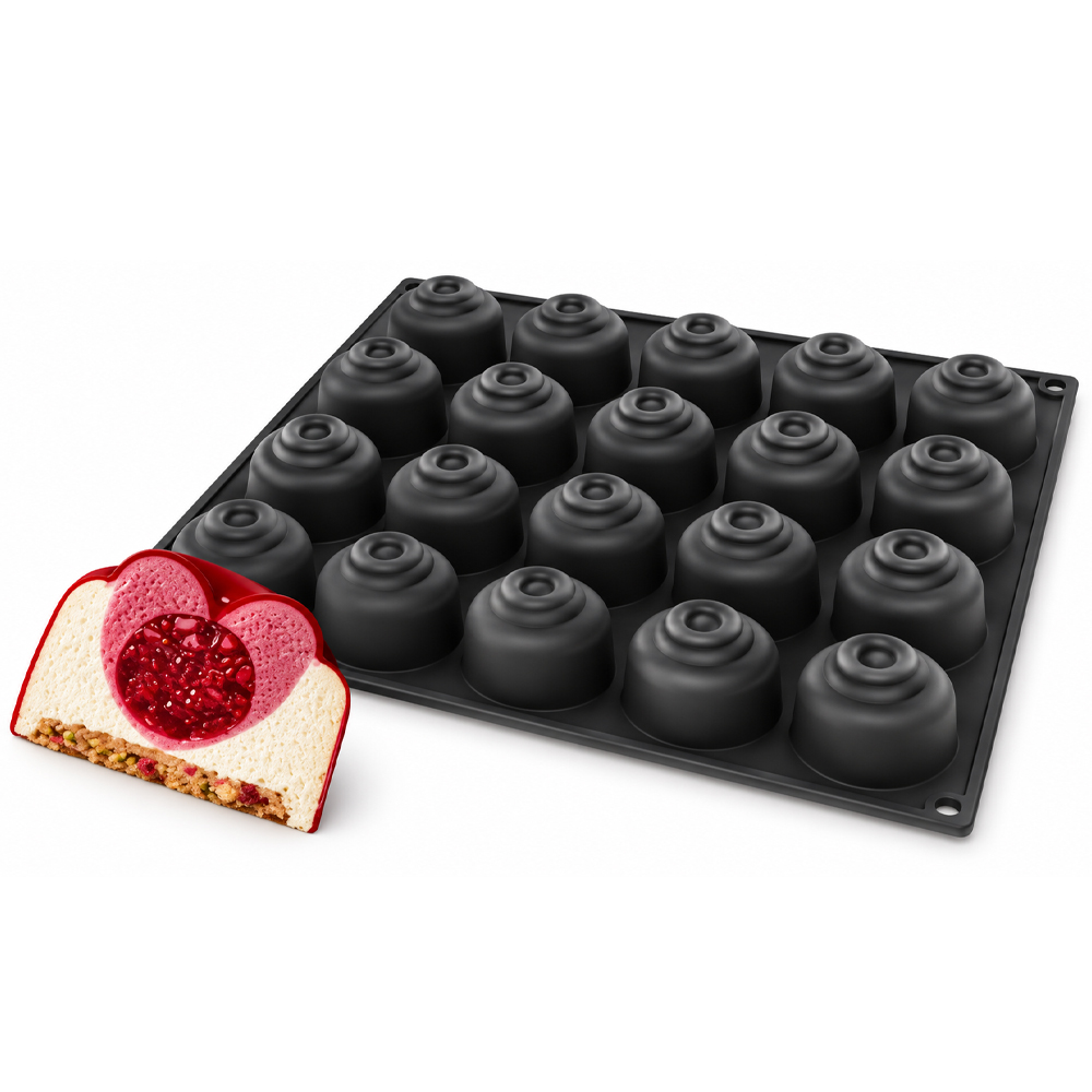 Flexipan Inspiration Round Mold, 15 Cavities