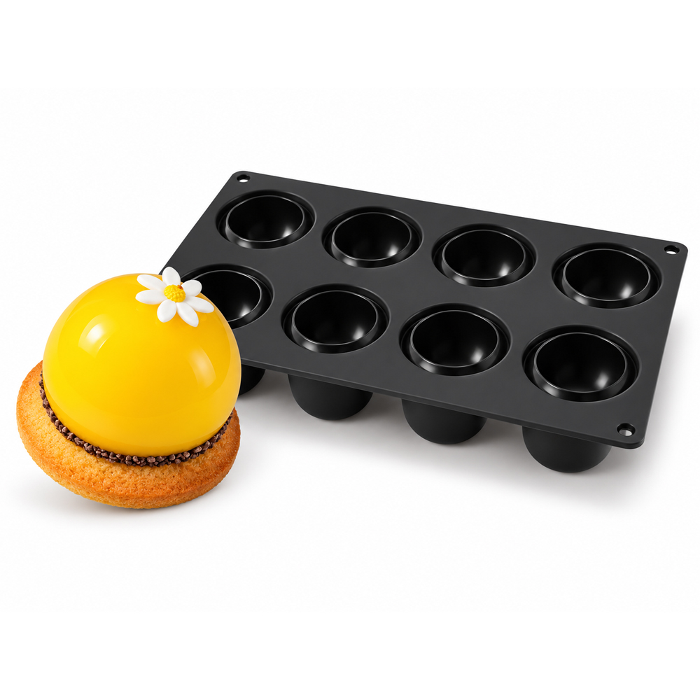 Flexipan 3D Sphere Mold, 8 Cavities