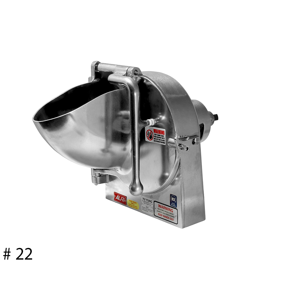Alfa GS-22 Complete Grater/Shredder Attachment w/ 1 Disc of your choice (for #22 Hub) OEM # VS9-22, Open Box