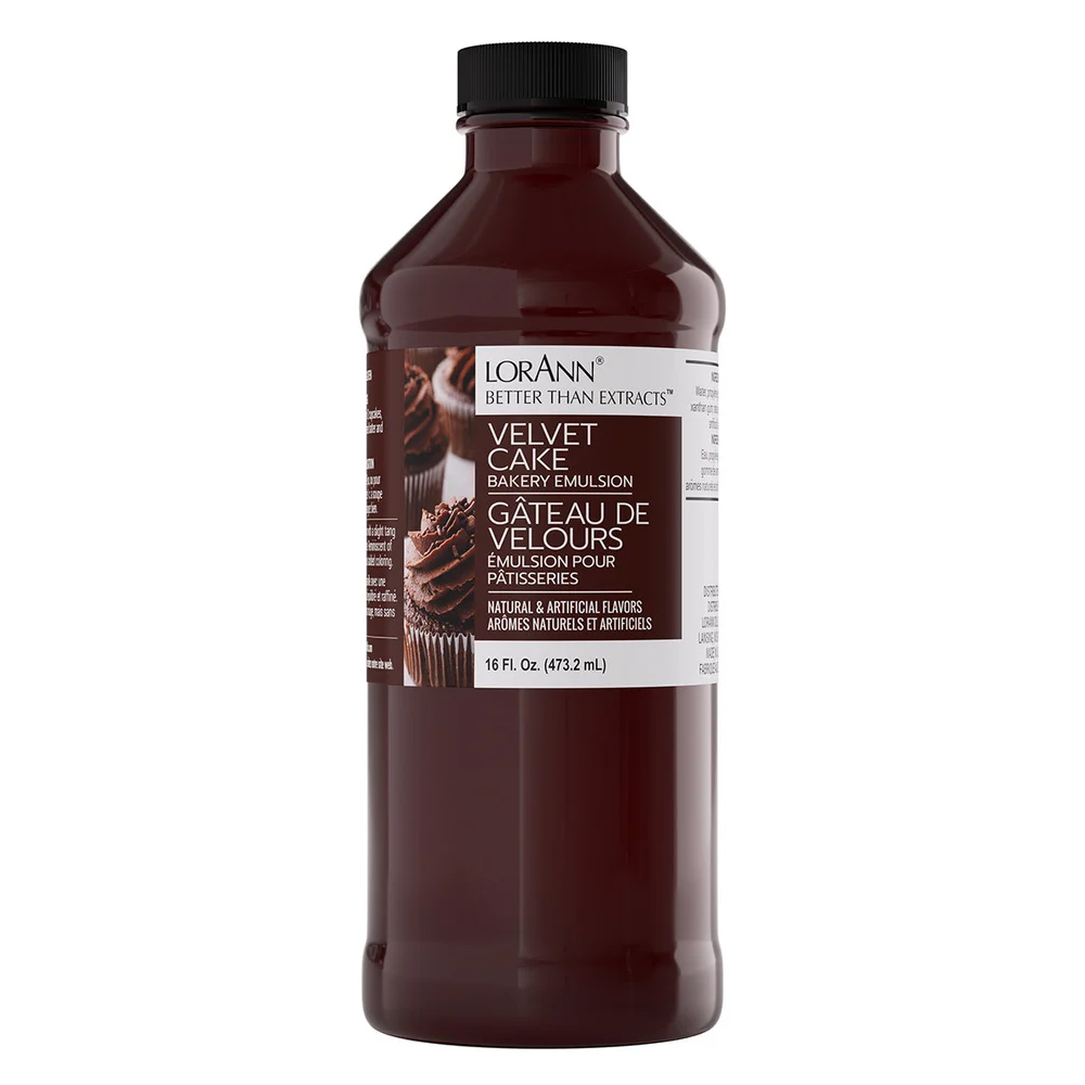 LorAnn Oils Velvet Cake Bakery Emulsion, 16 oz.