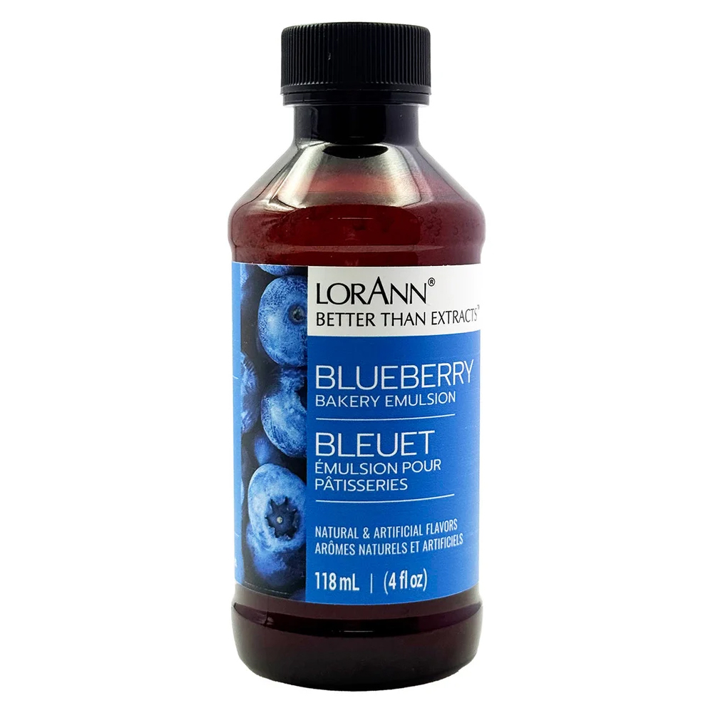 LorAnn Oils Blueberry Bakery Emulsion, 4 oz.