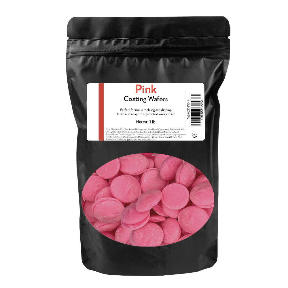 Pink Coating Wafers, 1 lb.