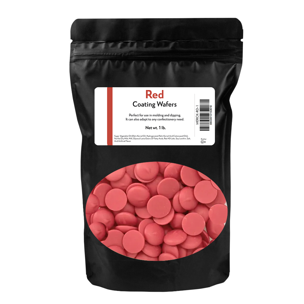 Red Coating Wafers, 1 lb.