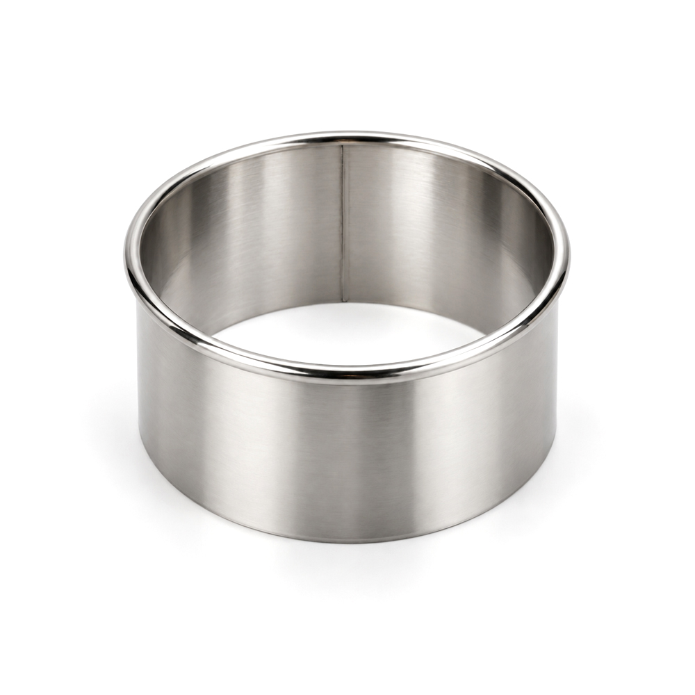 O'Creme Stainless Steel Circle Cookie Cutter, 2" Diameter