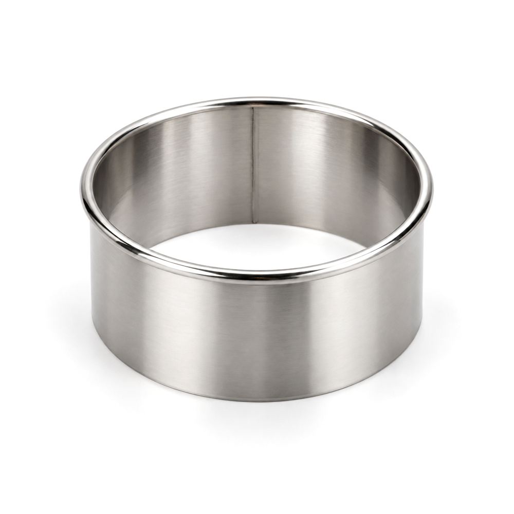 O'Creme Stainless Steel Circle Cookie Cutter, 3-1/2" Diameter