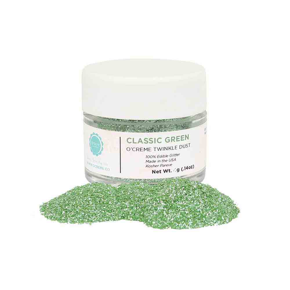 O'Creme Twinkle Dust, 4 gr. - Classic Green