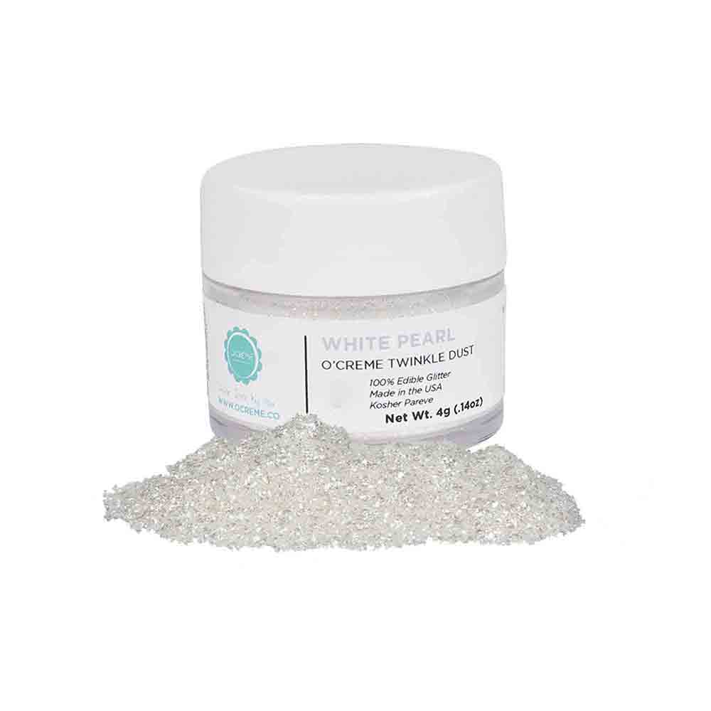 O'Creme Twinkle Dust, 4 gr. - White Pearl