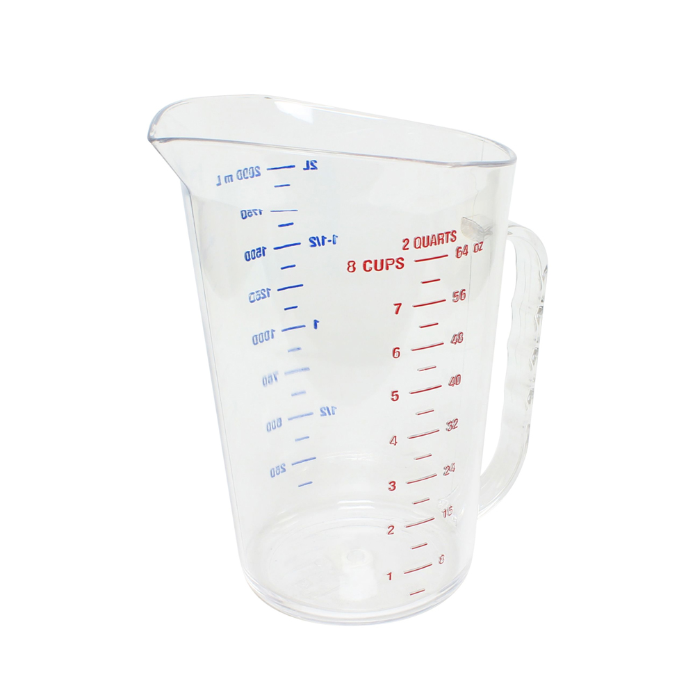 Polycarbonate Measuring Cup, 2 Quart