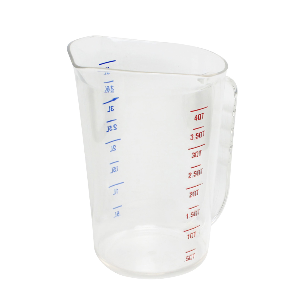 Polycarbonate Measuring Cup, 4 Quart