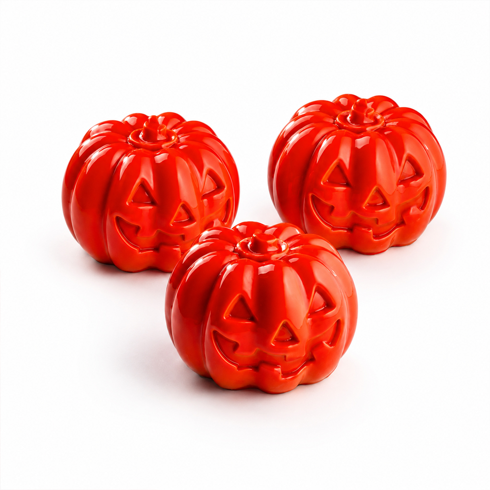 Pavoni Pavoflex PX43131 Silicone Pumpkin Mold, 15 Cavities